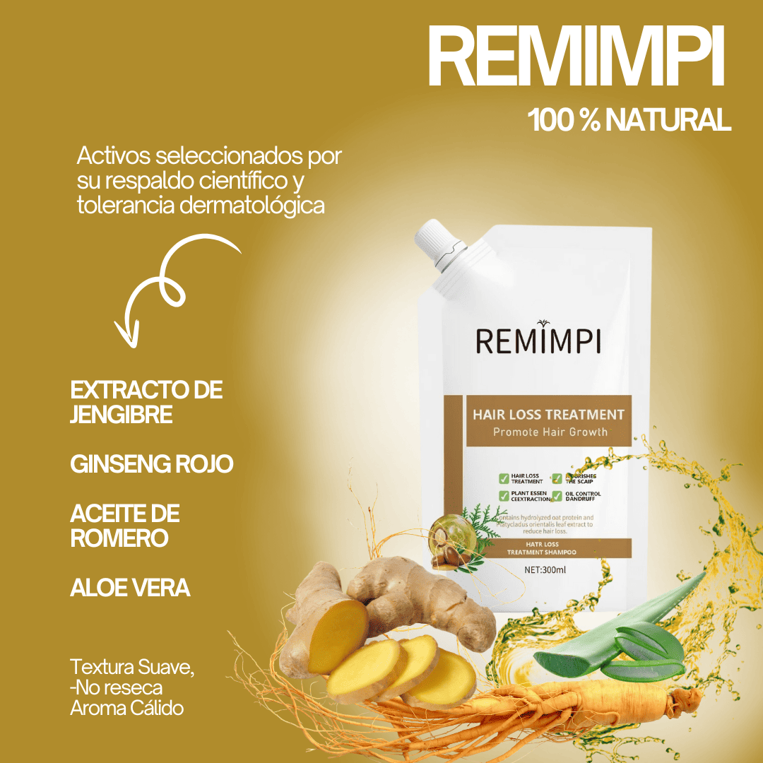 REMIMPI®-Solución diaria contra la caída del cabello